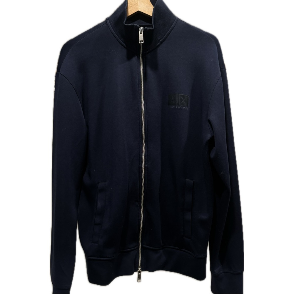 Armani exchange zip up sweater